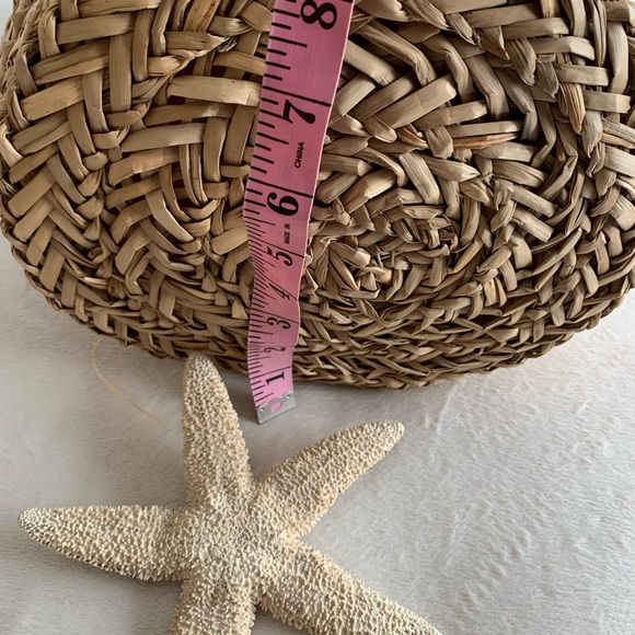 CARIBBEAN JOE canvas striped multi functional tote with rope strap NWT - Picture 13 of 14